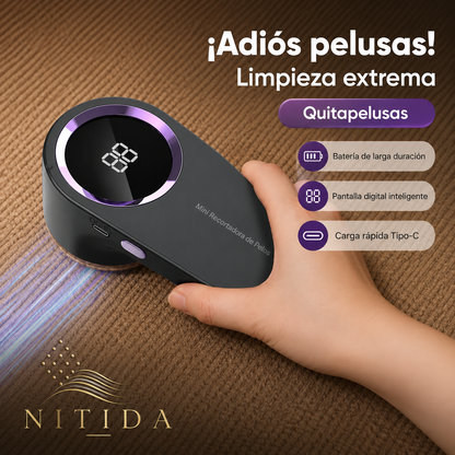 Quitapelusas con Pantalla LED